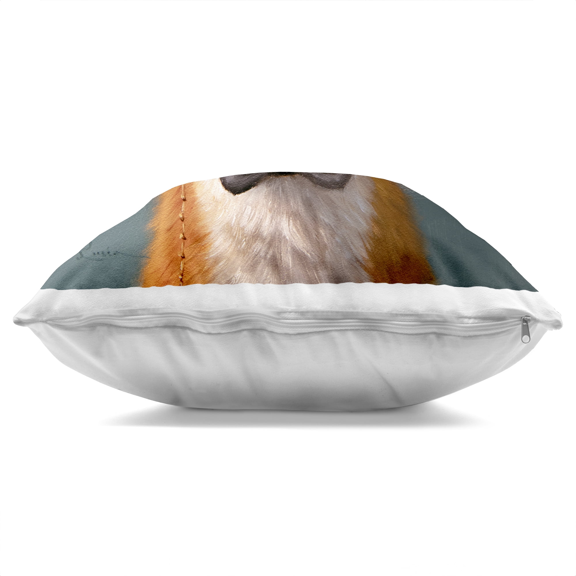 Stupell Industries Charming Dapper Fox Decorative Printed Throw Pillow, design by Lucia Heffernan