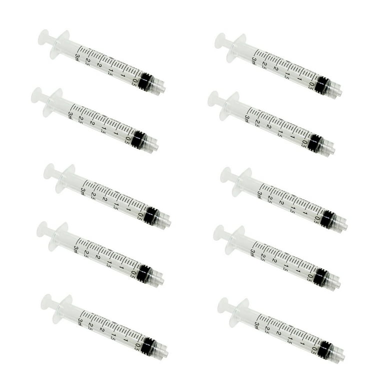 3cc/3ml - Luer Lock Tip Monoject Syringe - Syringes - Clinical Disposables