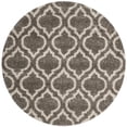 thumbnail image 6 of SAFAVIEH Hudson Louise Geometric Shag Area Rug, Grey/Ivory, 4' x 6', 6 of 10