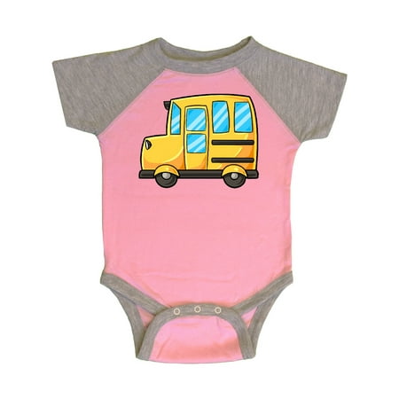 

Inktastic Cute School Bus Gift Baby Boy or Baby Girl Bodysuit