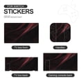 thumbnail image 4 of POBUDS Switch Skin | Sticker Wrap Vinyl Decal | Set Compatible with Nintendo Switch ( Switch Lite, Dark Abstract Glowing Abstract Waves), 4 of 5