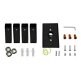 thumbnail image 4 of WarmlyYours Maple 8 Bar Towel Warmer Matte Black, 4 of 4