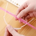 thumbnail image 2 of Shisuyan 1 Set/5pcs Plastic Bookbinding Clips Loose-Leaf Binder Clip Practical Paper Clip, 2 of 8