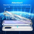 thumbnail image 6 of Tarise iPhone 12 Pro Max Case with Screen Protector, [Wireless Charging] Shockproof Drop Proof Dual Layer Rugged Hybid Back Cover with TPU Impact Resistant for Apple iPhone 12 Pro Max, Blue Marble, 6 of 8