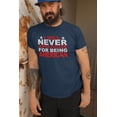 thumbnail image 3 of 4th Of July Never Apologize Being American Mens T Shirt, 3 of 5