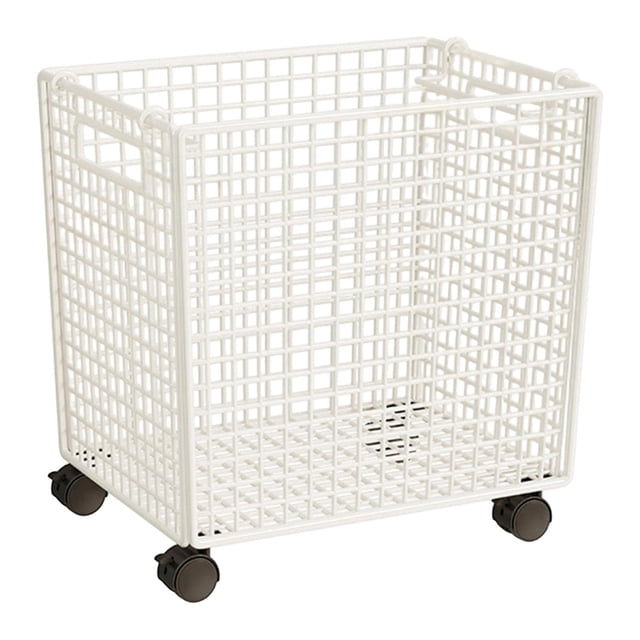 Organizador de juguetes con ruedas, cesta rodante, versátil y portátil, ahorra espacio. S