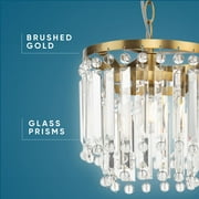 Avec Cerise Collection Luxe Brushed Gold Pendant Light