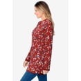 thumbnail image 3 of Woman Within Plus Size Long-Sleeve Crewneck Soft Waffle Knit Thermal Shirt, 3 of 6