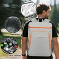 thumbnail image 4 of Lume Wear Insulated Backpack Cooler Bag a Leakproof Lightweight Collapsible Cooler for Camping Picnic and Beach. A Heavy Duty Thermal Backpack for Fishing Hiking and Outdoor Sports, 4 of 7