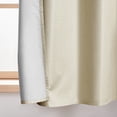 thumbnail image 3 of Deconovo Total Blackout Curtains for Bedroom, Thermal Insulated Panels, Light Beige, 42 x 54 inch, 2 Panels, 3 of 8