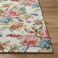 thumbnail image 4 of Hauteloom Yusef Wool Living Room, Bedroom Area Rug - Traditional, Transitional - Cream, Dark Pink, Olive - 8' x 10', 4 of 7
