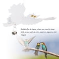 thumbnail image 3 of Owl Shape Bird Repellent Hanging Reflective Deterrent Control Scare Device for Garden, 3 of 5