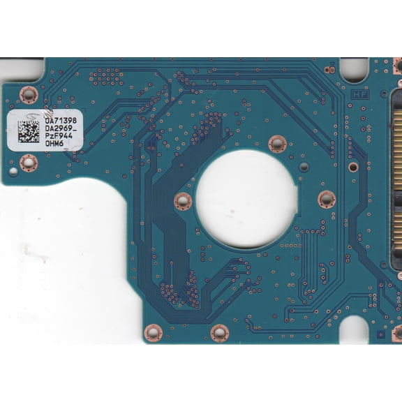 HTS545016B9A300, 0A71398 DA2969_, PN 0A74421, Hitachi 160GB SATA 2.5 PCB