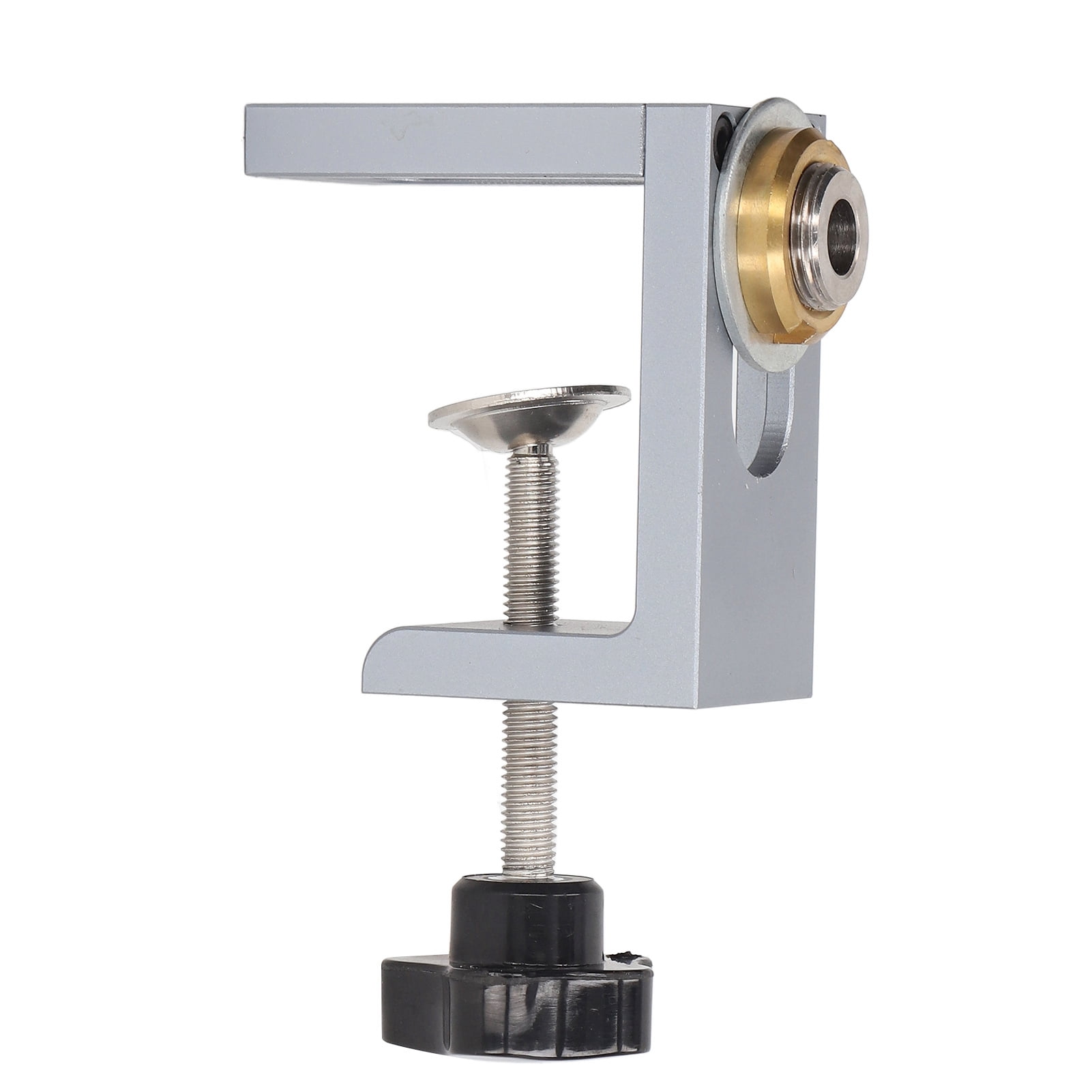 Yajisi Woodworking Hole Locator Dowelling Jig Drill Guide Kit Aluminum Alloy Positioner (7.48 x 7.09 x 2.36 inches / 19 x 18 x 6 cm)