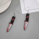 thumbnail image 4 of Unique Halloween Dangle Earrings Elegant Halloween Ear Hooks Drop Earrings Acrylic Material Party Jewelry for Women Girl, 4 of 5