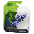 thumbnail image 4 of League of Legends, Official Jinx Fishbones Collectible with Display Base, True Metal Weaponry, First Edition Collectible Grade, Premium Details, Tabletop Size, Ages 12 and Up, 4 of 5