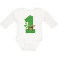 thumbnail image 3 of Inktastic 1st Birthday Monkey Boys or Girls Long Sleeve Baby Bodysuit, 3 of 5