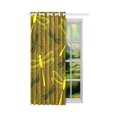thumbnail image 2 of MKHERT Yellow Dragonflies Window Curtain Living Room,Bedroom Window Drapes 52x84 inch, 2 of 3
