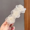 thumbnail image 1 of Pasador para el cabello, pinza para el cabello en forma de camelia, elegante pinza para el cabello, pinza para el cabello con forma de flor, elegante y moderna, 1 of 5