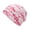 A, variant on Print Skull Hat Supportive Breast Cancers Awareness Hat Elastic Headwrap Hat Fashion Accessory Brimless Hat for Women
