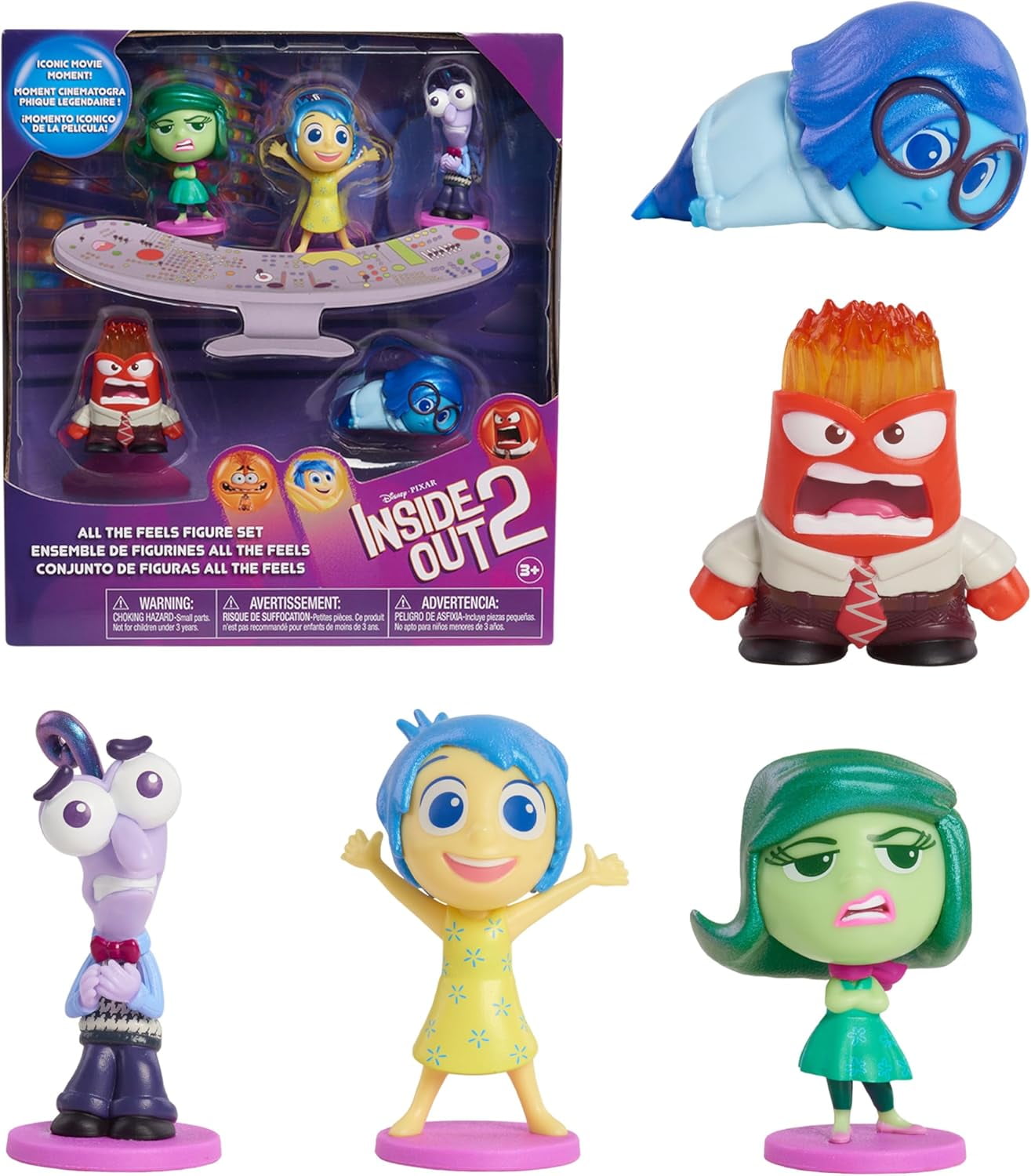 Disney Inside Out 2Pixar Feels Figure Set Playset Panama | Ubuy