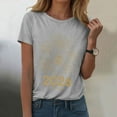 thumbnail image 2 of felwors Happy New Year Shirt for Women 2026 New Years Eve T-Shirt Countdown Fireworks Holiday Party Tops(Light Gray, L), 2 of 8