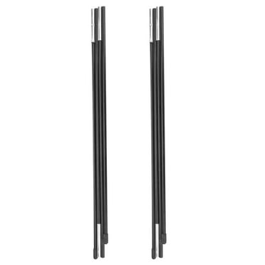 Camping Tent Pole, Fiberglass Camping Tent Pole Bars for Double Tents Support Rods Awning Frames Kit, Tent Pole
