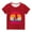 Red, variant on Utoimkio Kids Boys Girls Casual Tees Short Sleeve Crewneck T Shirts Summer Casual Tops for Boys Girls 3-14 Years