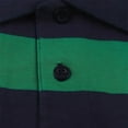 thumbnail image 2 of ENFLASH 2-14 Years Kids Boy Polo Shirts School Uniform Stripe Moisture Wicking Short Sleeve Active Tops, 2 of 7