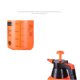 thumbnail image 5 of Rociador automático neumático de 2L, botella naranja, regadera, aspersor de jardín, regadera neumática de mano, regadera espesa, rociador de jardinería, regadera., 5 of 9