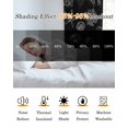 thumbnail image 5 of Black Coastal Blackout Curtains, Light Blocking Print Window Curtains, Nautical Starfish Jellyfish Seahorse Thermal Insulated Window Drapes for Living Room Kitchen Cafe 2 Panels, 55"W x 39"L, 5 of 9