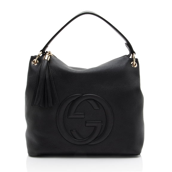 Pre-Owned Gucci Leather Soho Large Shoulder Bag