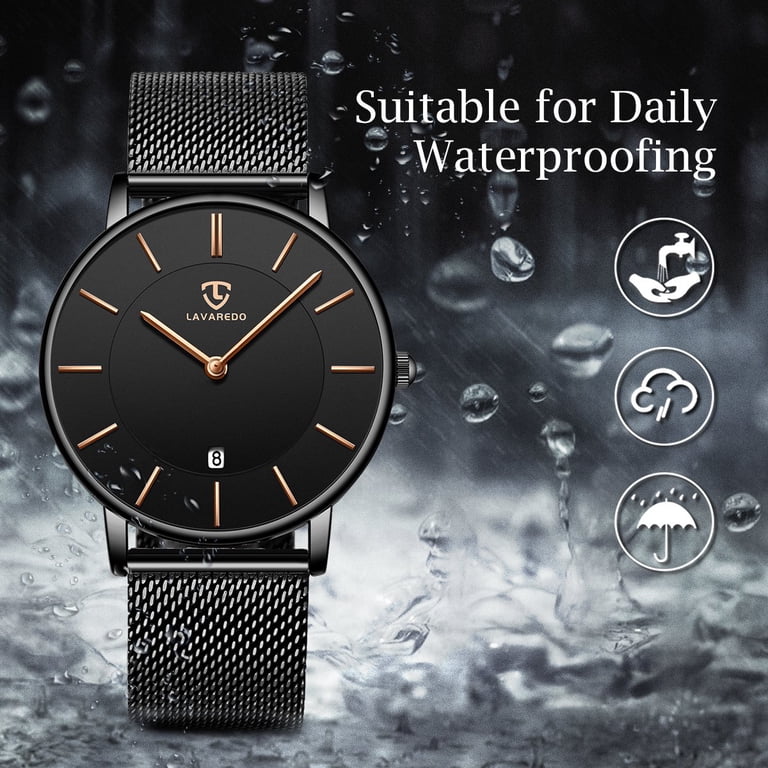 Bomieux Men's Ultra-Thin Quartz Watch Stainless Steel photo 4