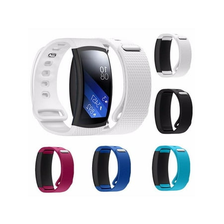 - Adjustable Replacement Soft Silicone Wristband Watch Band Strap For Samsung Gear Fit 2 Tracker&SM-R360