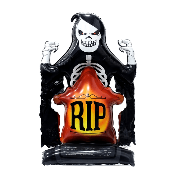 Halloween Skeleton Standing Foil Balloon Decoration F07M1-31