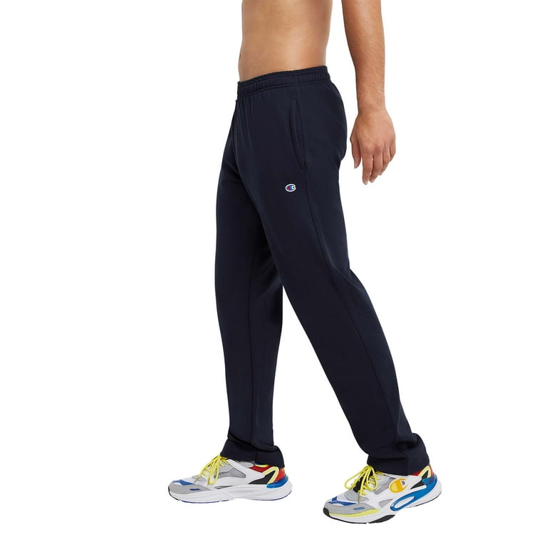 Men's Champion® Powerblend Fleece Pants Color: Navy Size: M Men's Champion® Powerblend Fleece Pants Color: Navy Size: M
