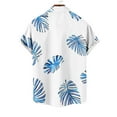 thumbnail image 3 of QUINDOS Short Sleeve Hawaii Shirts for Men Casual Summer Button up Shirts Floral Print Loose Fit Beach Vacation Shirts, 3 of 3