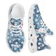 thumbnail image 1 of Zapatos planos con dibujos animados Kawaii para mujer, zapatillas informales con estampado de dientes enrejados, transpirables y resistentes al desgaste, de malla, nuevos, 1 of 6