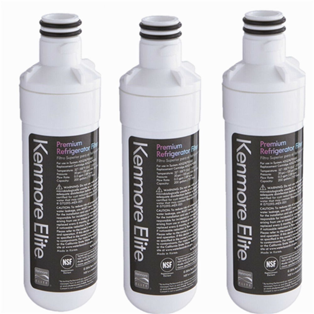 Pack of 3 Kenmore 9980 Refrigerator Water Treatment Filter