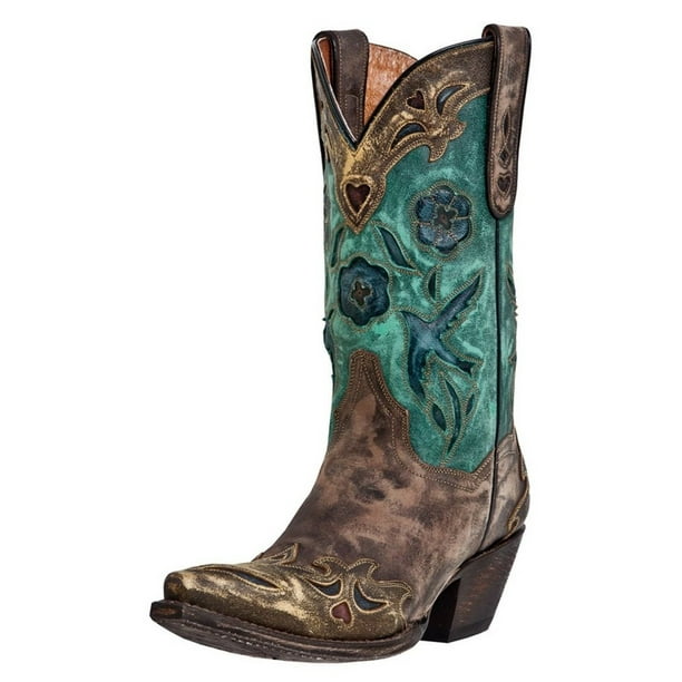 dan post turquoise boots