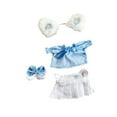 thumbnail image 2 of Kokiya 15 cm Doll Clothes with Hair Accessory Dress up Adorable Doll Clothing blue, 2 of 8