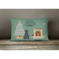 thumbnail image 4 of Carolines Treasures CK7620PW1216 Black Labrador Christmas Everyone Canvas Fabric Decorative Pillow 12H x16W multicolor, 4 of 4