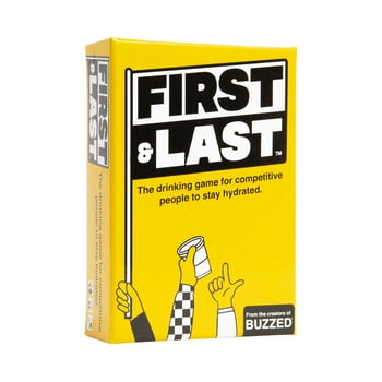 First and Last - The Party Drinking Classic Card Game, by What Do You Meme?
