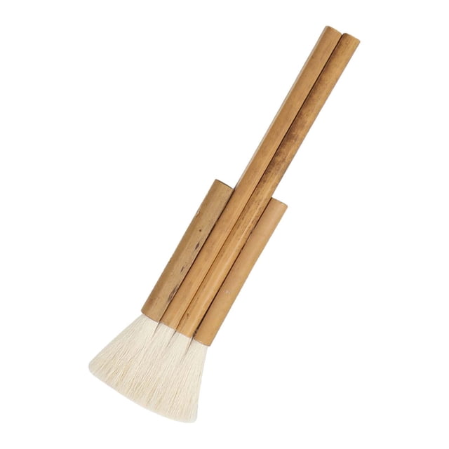 Guardoinrt Pinceaux Aquarelle Cheveux de Chèvres Bambou Artistes 5 Rangées 4 Rangées
