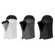 thumbnail image 5 of Gorra parasol de secado rápido para exteriores, protección para el cuello, cubierta facial (gris oscuro), 2 uds., 5 of 8