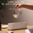 thumbnail image 6 of jiacuix Flame Humidifier,Oil Aroma Diffuser,7 Led Light Flame Aroma Diffuser Home USB Rechargeable Automatically Shuts Off When No Water Is Available For Home Black, 6 of 8
