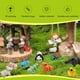 thumbnail image 3 of Minifiguras de animales YonaAclin, 25 unidades, juguetes juguetones impresos en 3D, 3 of 6