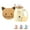 Yellow, variant on Cute Mugs Kawaii Cat Mug Ceramic Coffee Mug Tea Cup with Infuser and Lid Spoon Tea Mug Cute Cool Preppy Stuff Gifts for Women (Blue 13oz)