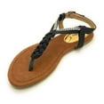 thumbnail image 2 of Victoria K. Women's Braided T-Strap Thong Sandal, 2 of 4