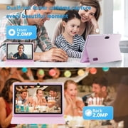 Android 14 Tablet with case 7 inch mini tablet , 8GB (4+4 Extended) RAM+32GB ROM, 5G+WiFi 6, Dual Camera, MicroSD Support up to 1TB, cheap tablets